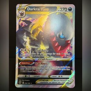 JUMBO Pokemon Darkrai V Star